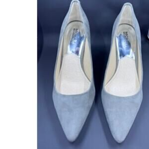 "MICHAEL KORS" ALINA FLEX, NEW!!Gray Pumps, SZ 10M, Office Suede,NO BOX ,NO TAGS